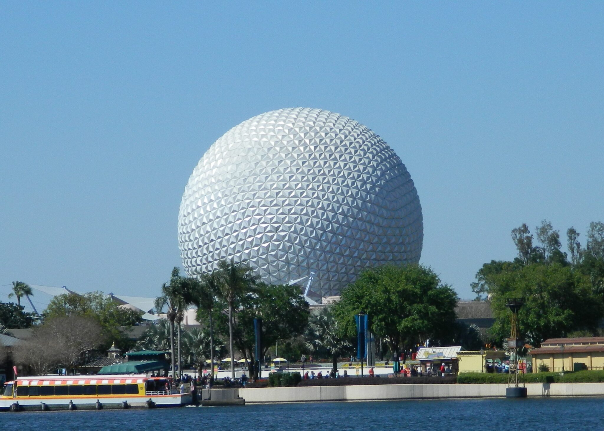 View of Spaceship Earth