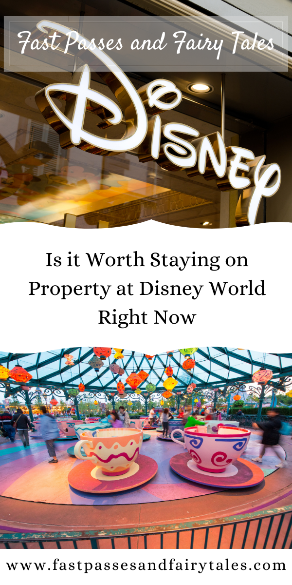 Is it Worth Staying on Property at Disney World Right Now