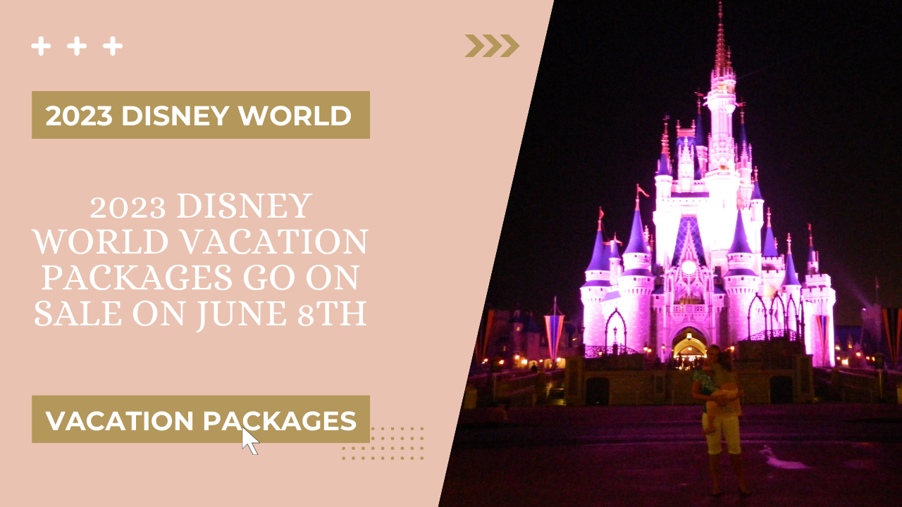 2023 Disney World Vacation Packages Fast Passes and Fairy Tales
