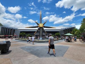 Guardians of the Galaxy Cosmic Rewind Entrance